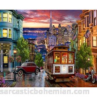 Vermont Christmas Company San Francisco Trolley Jigsaw Puzzle 1000 Puzzle B079Y8T9KB
